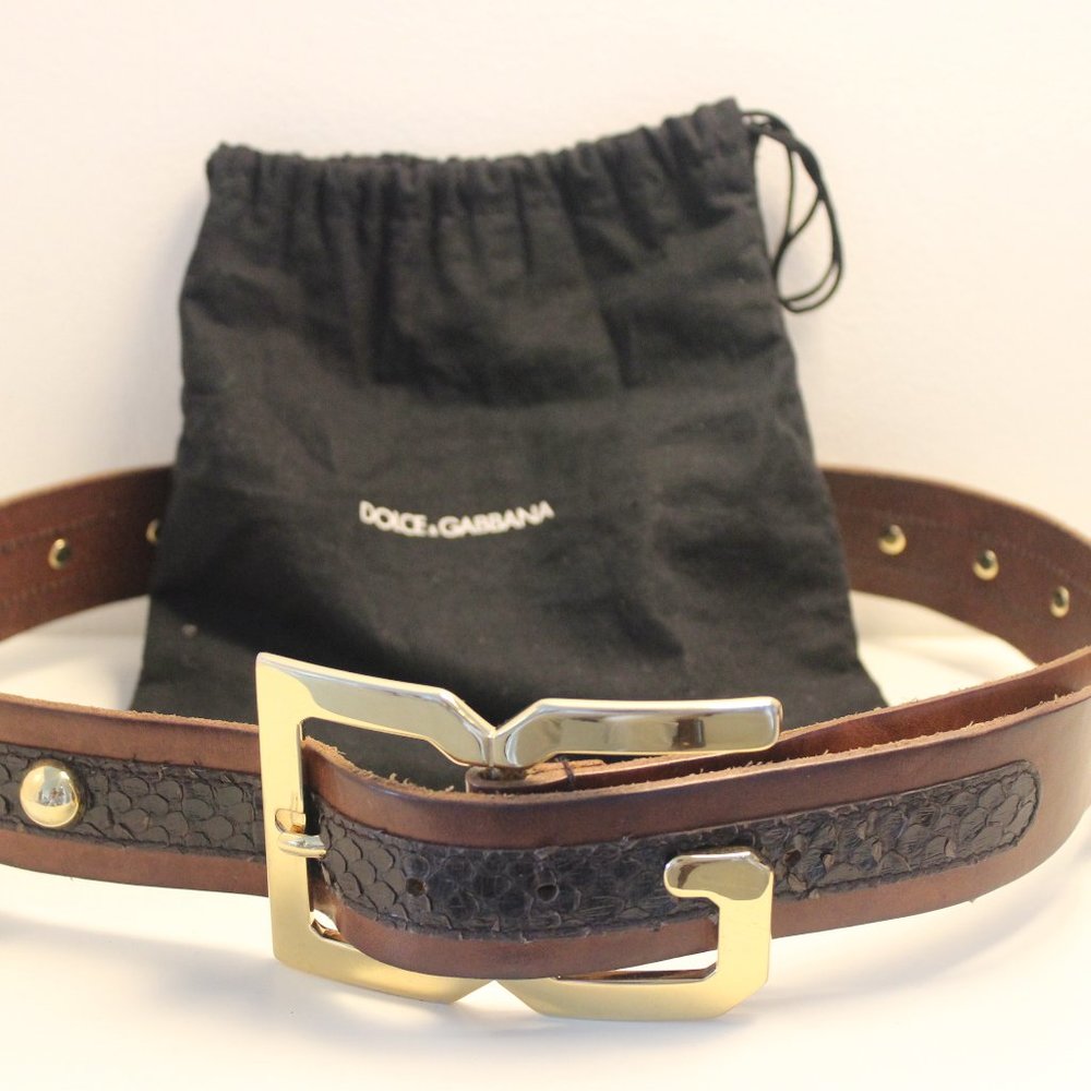 Rare Dolce & Gabbana Women Belt